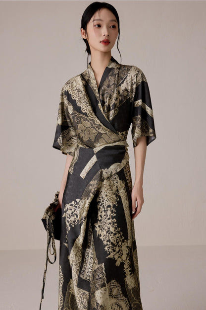 Ethnic Elegance Maxi Dress