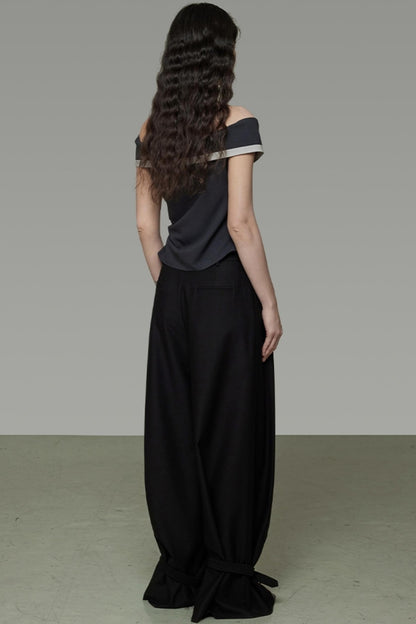 Contrast Color Slim Fit T-Shirt