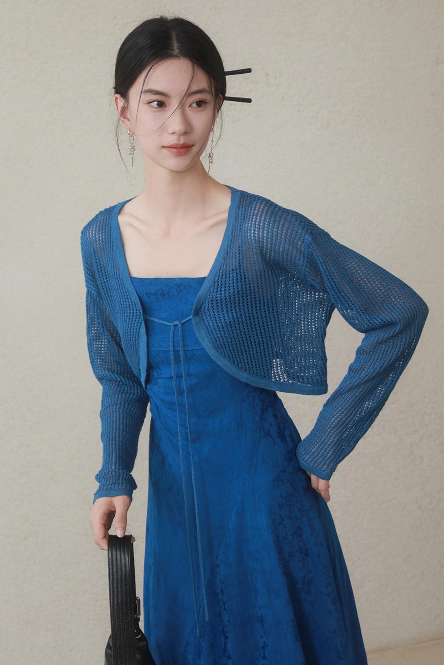 Summer Elegance Halter Dress