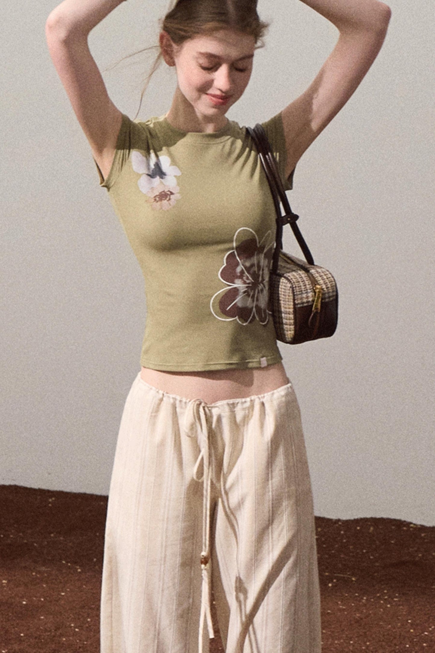 Amber Striped Pants Set-Up