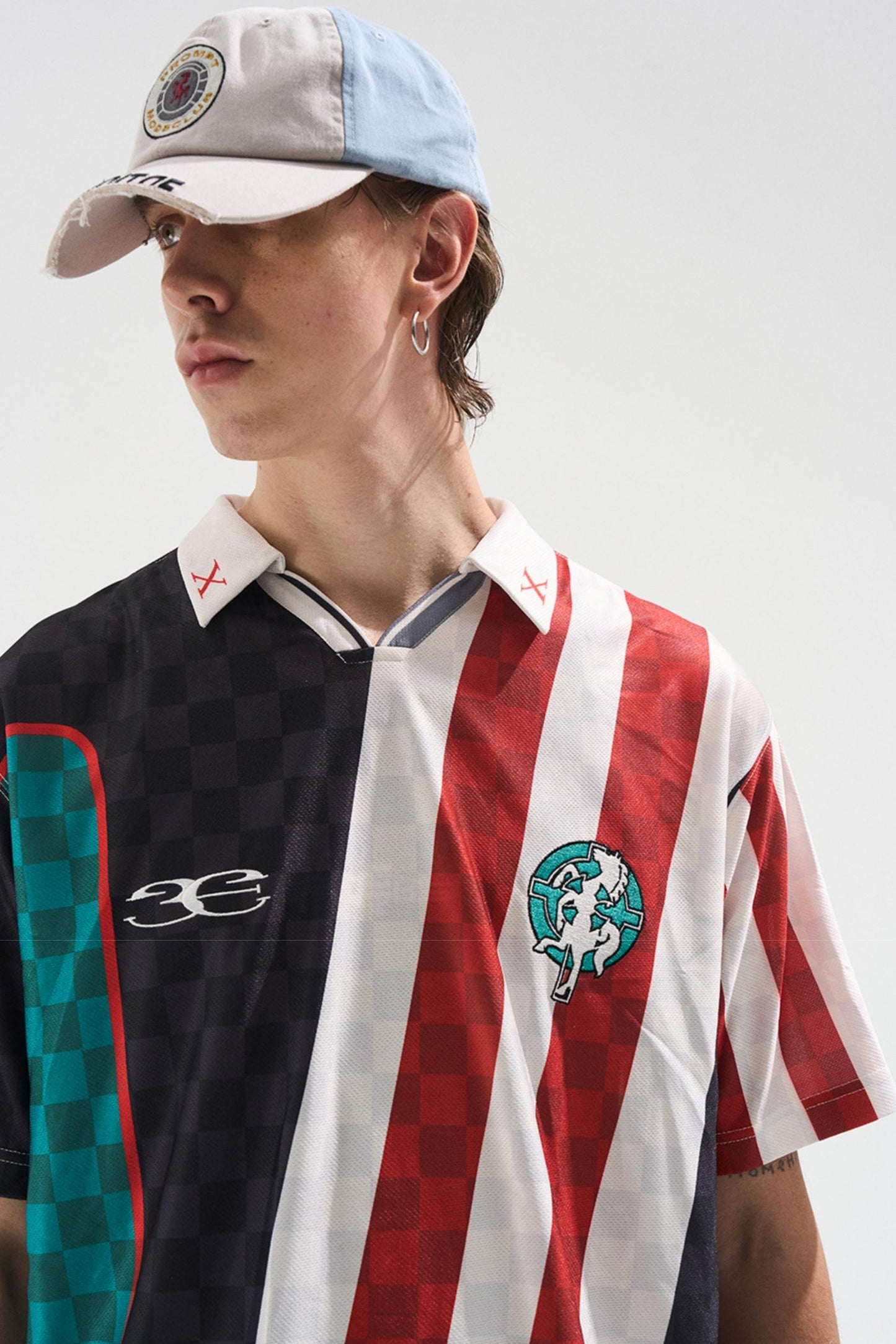 Digital Jersey Polo Top