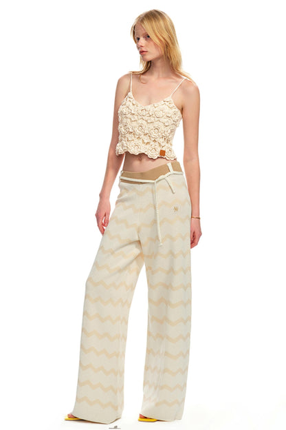 Jasmine Floral Crochet Camisole