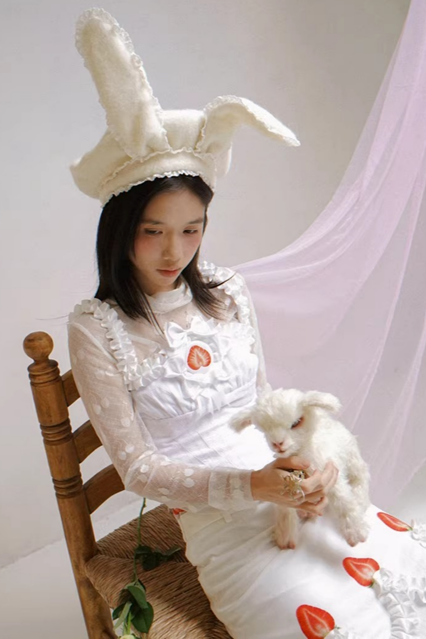 Polka Dot Strawberry Camisole Top