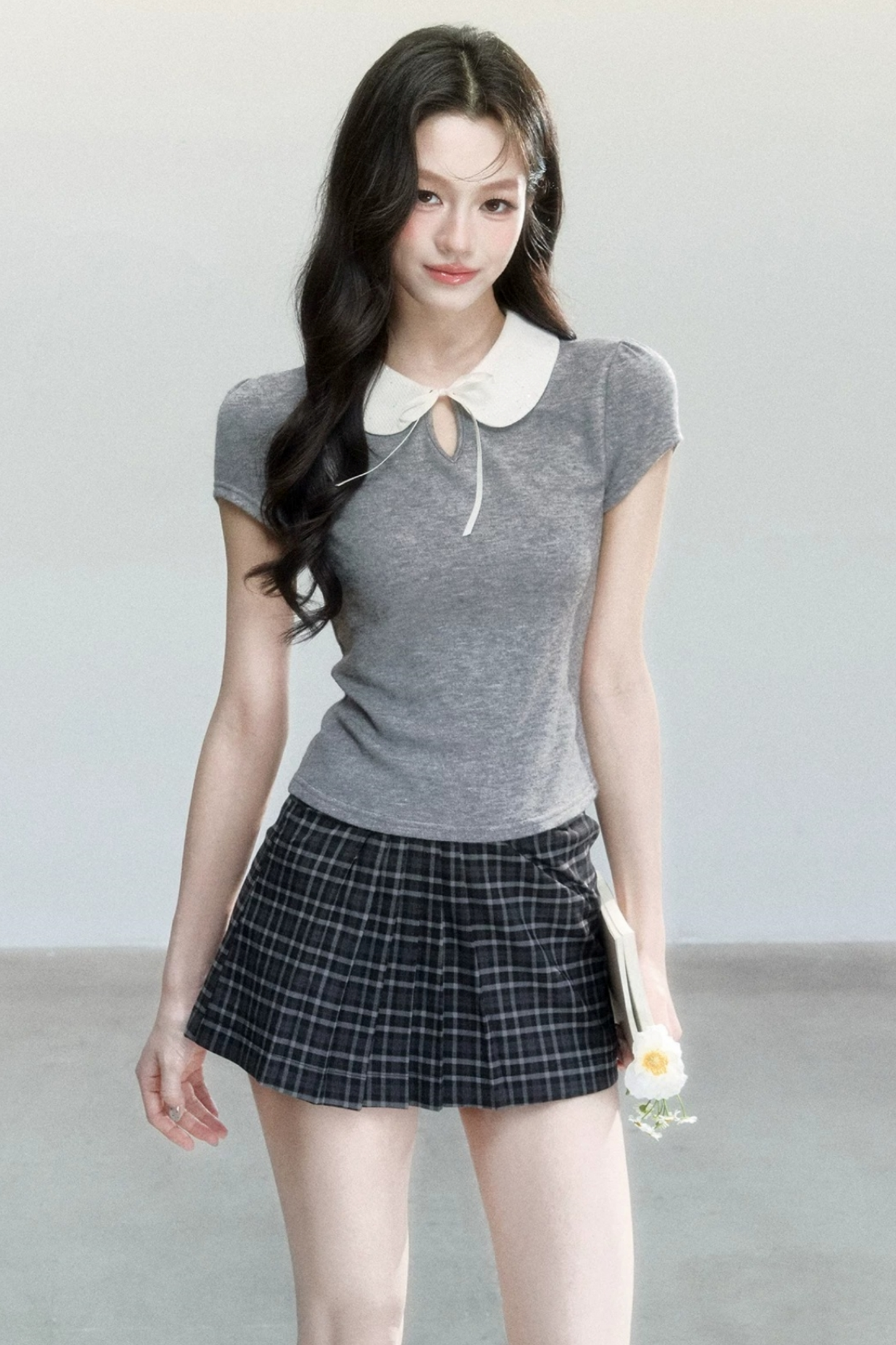 Poetry Doll Collar T-Shirt