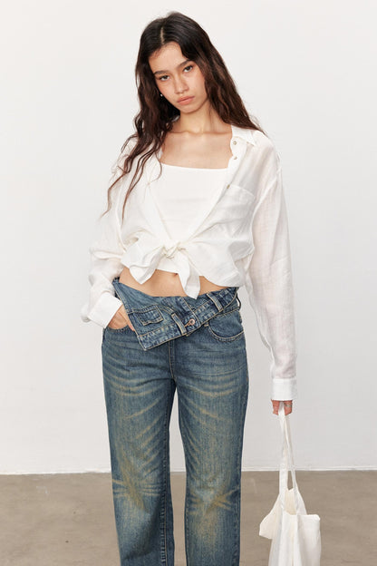 Relaxed Summer Ramie Shirt