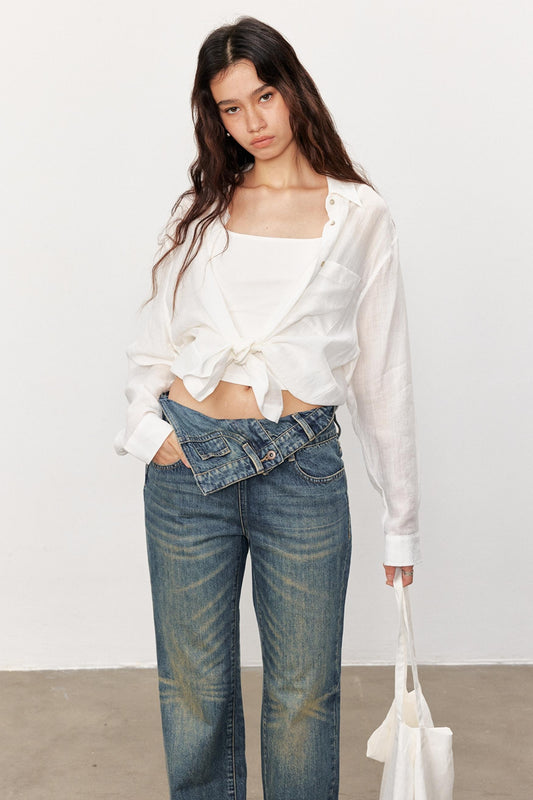 Relaxed Summer Ramie Shirt