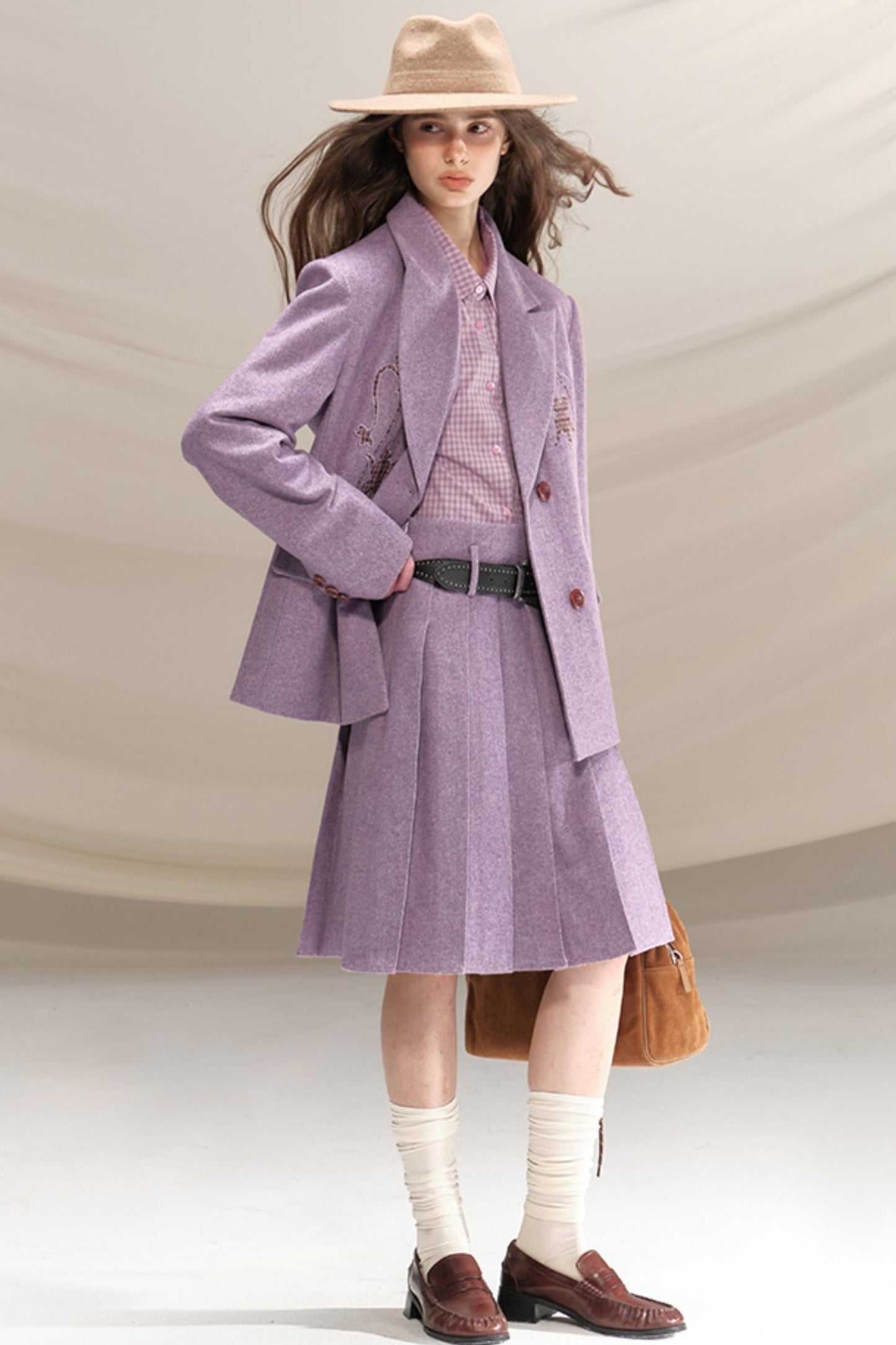 Soft Light Checkered Shirt