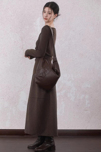 Literary Tweed Flare Skirt