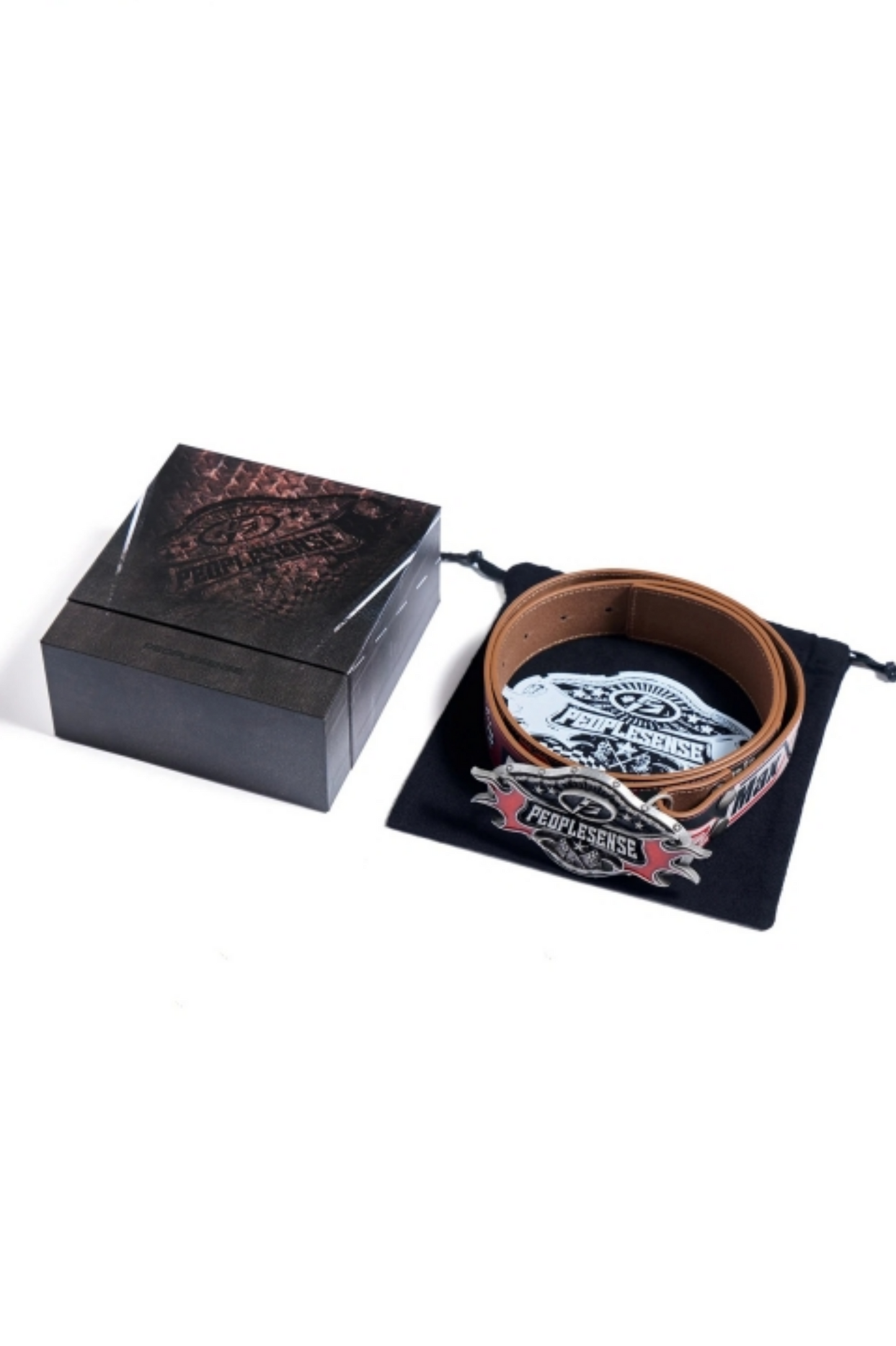 Snake Shadow Leather Belt