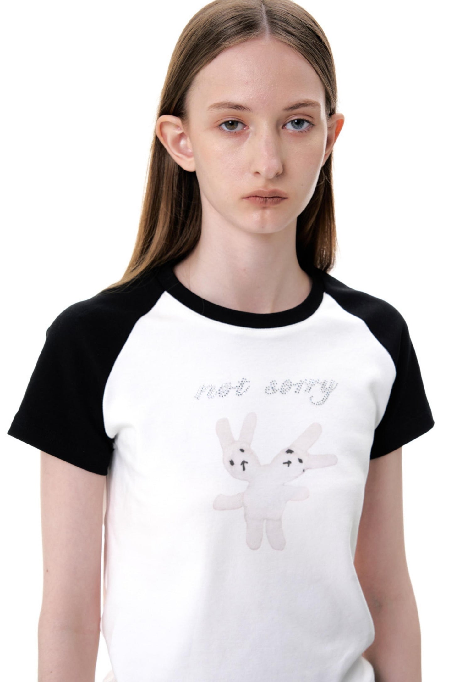 Bunny Rhinestone Tee