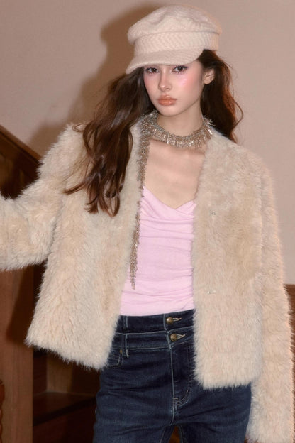 Faux Fur Winter Jacket