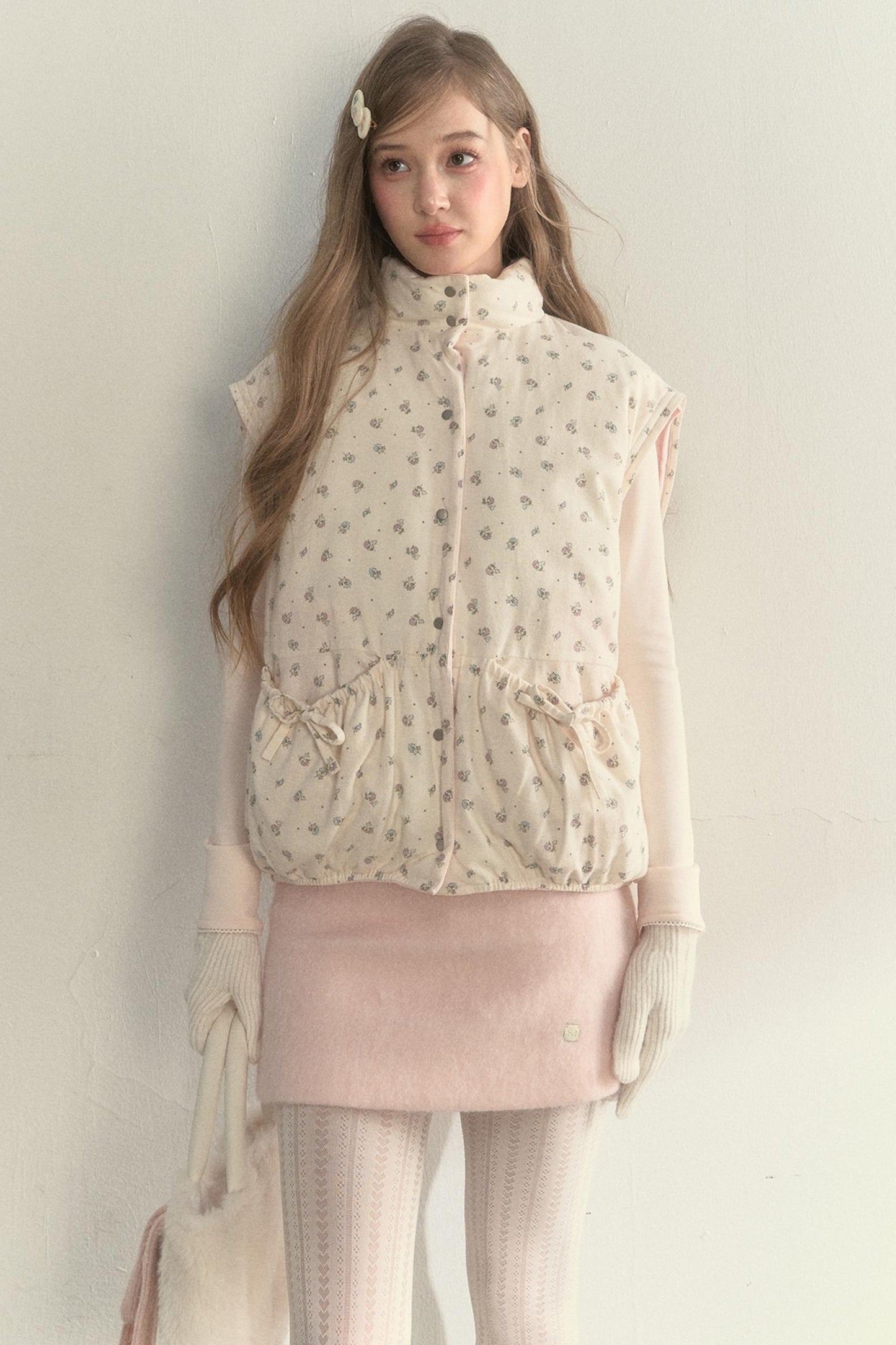 Sunset Floral Corduroy Jacket Set-Up