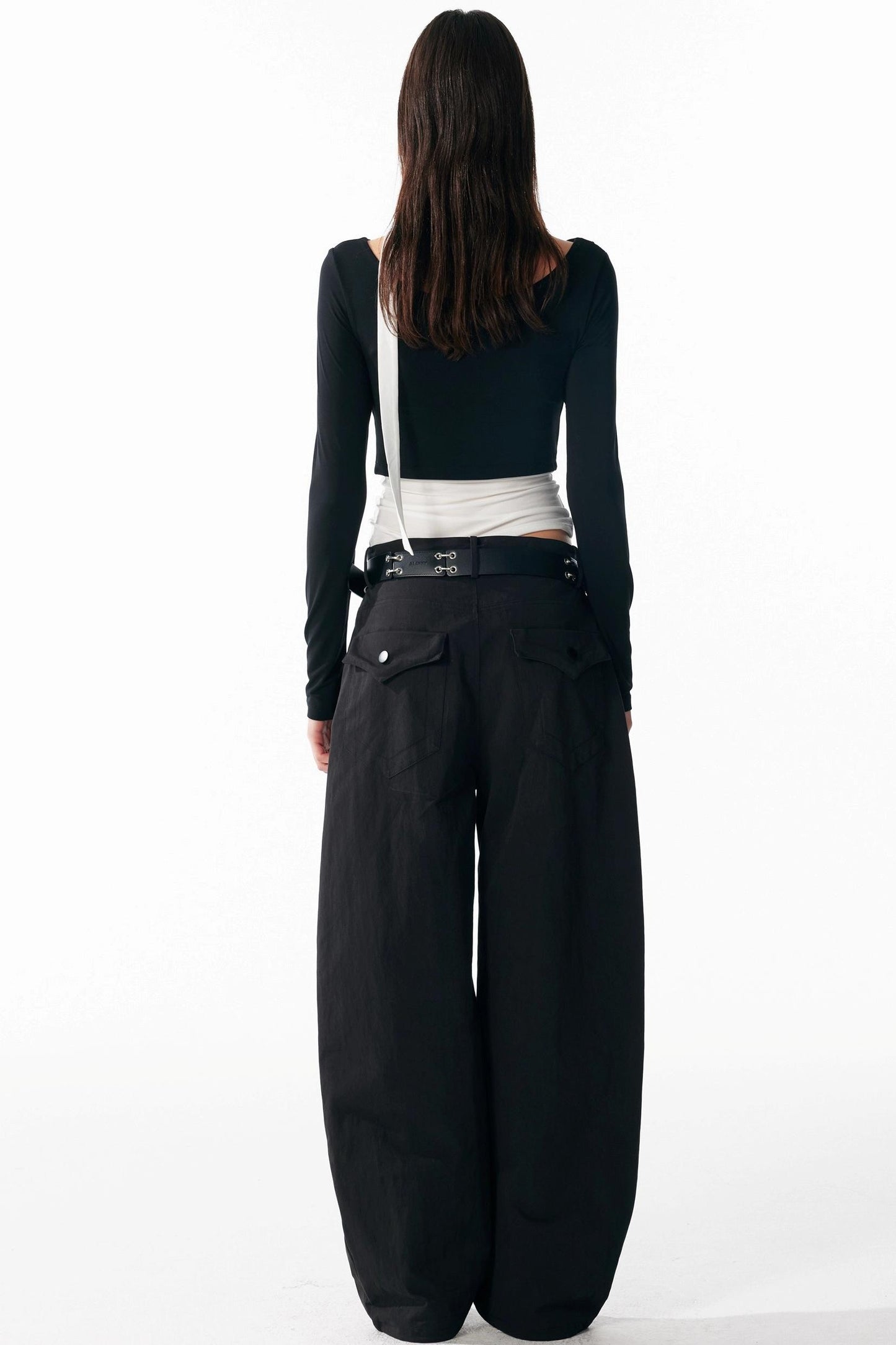 Contrast Patchwork Long Sleeve Top