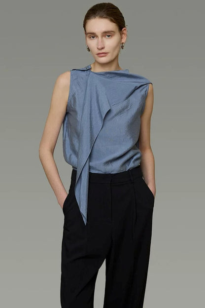 High-End Versatile Ribbon Top