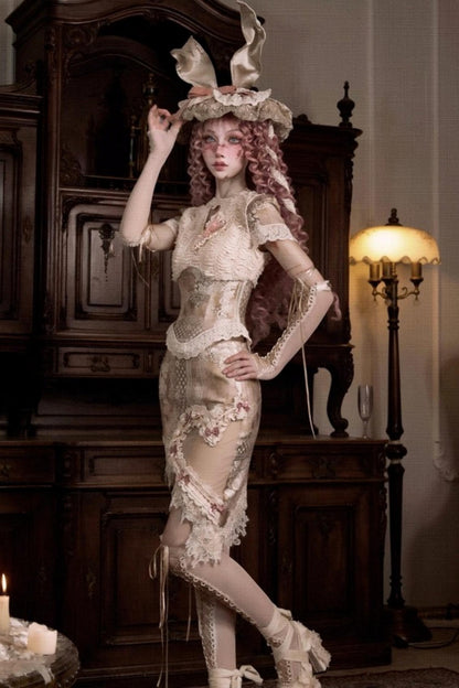 Vintage Lace Summer Top