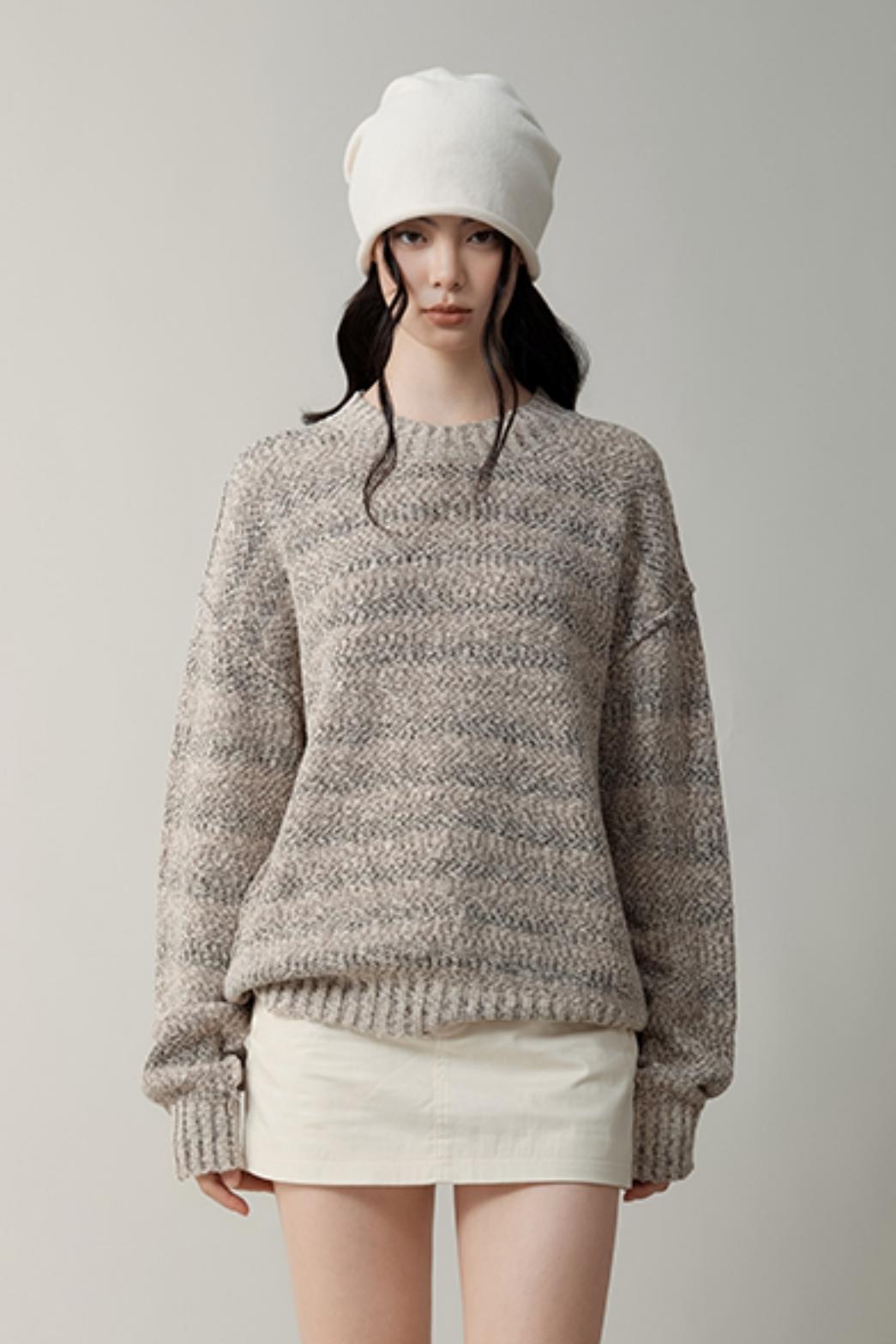 Luxury Blend Dropped Shoulder Sweater