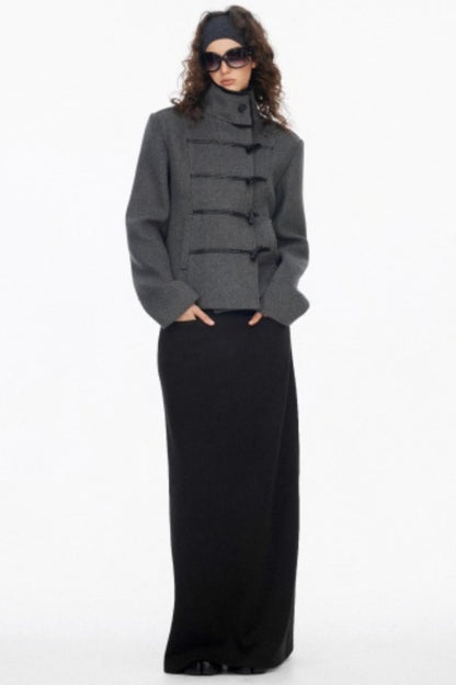 Versatile Slimming Straight Skirt