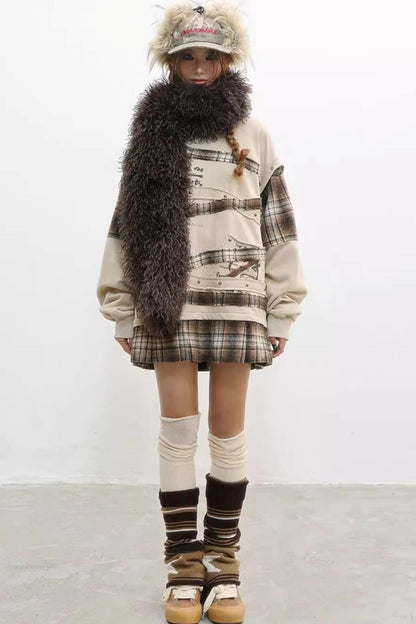 Original Imitation Sheep Wool Scarf