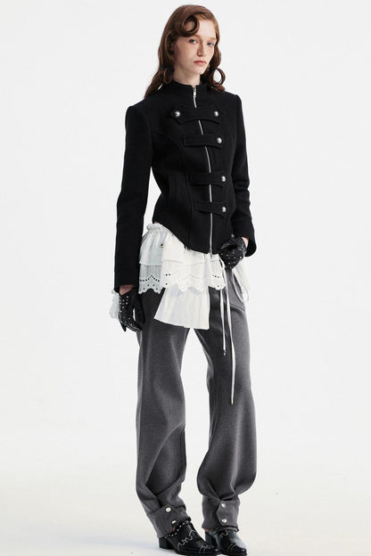 Lace Asymmetric Belt Accessory