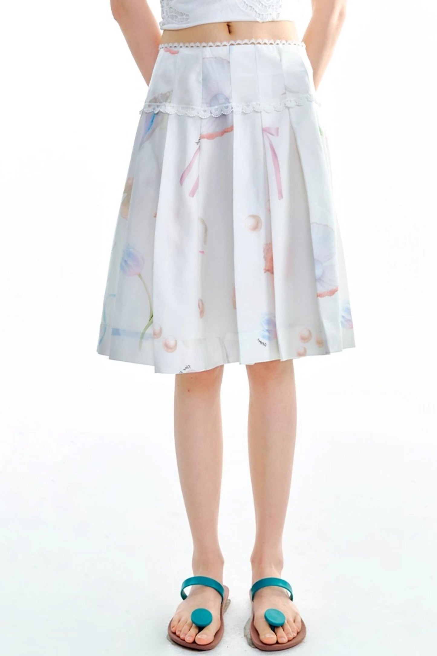 Starfish Pleated Skirt Set-Up