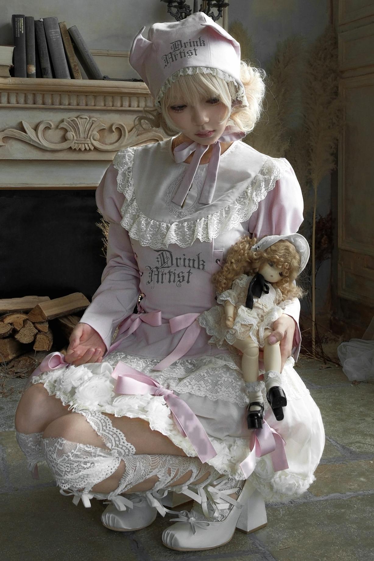 Pink Lace Swing Shirt Set-Up