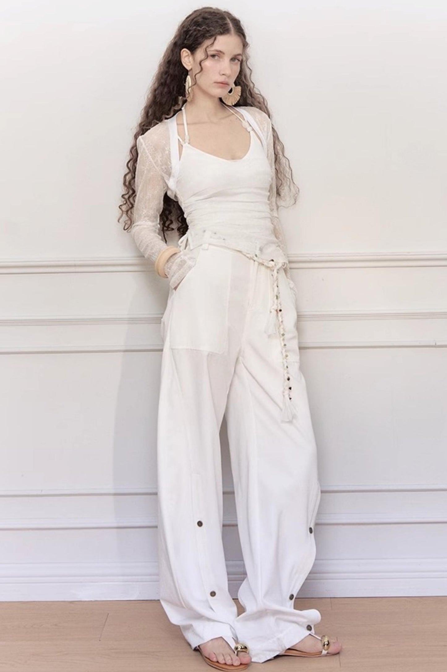 Elegant Wide-Leg Pants