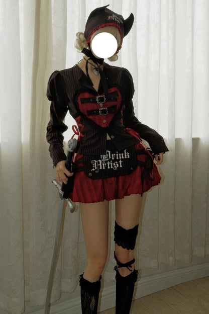 Love Strap Lantern Skirt Set-Up