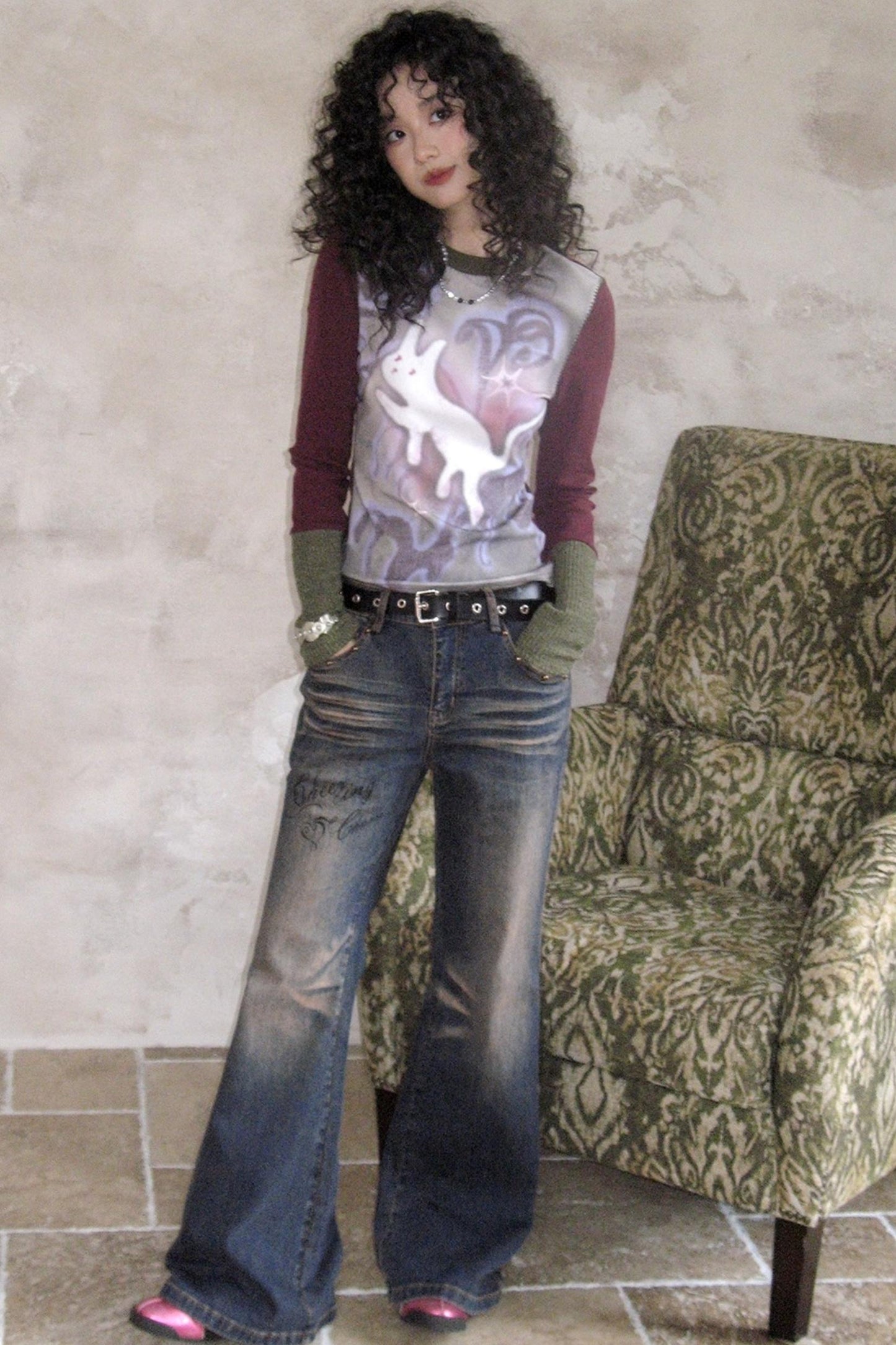 Reverse Time Stretch Jeans