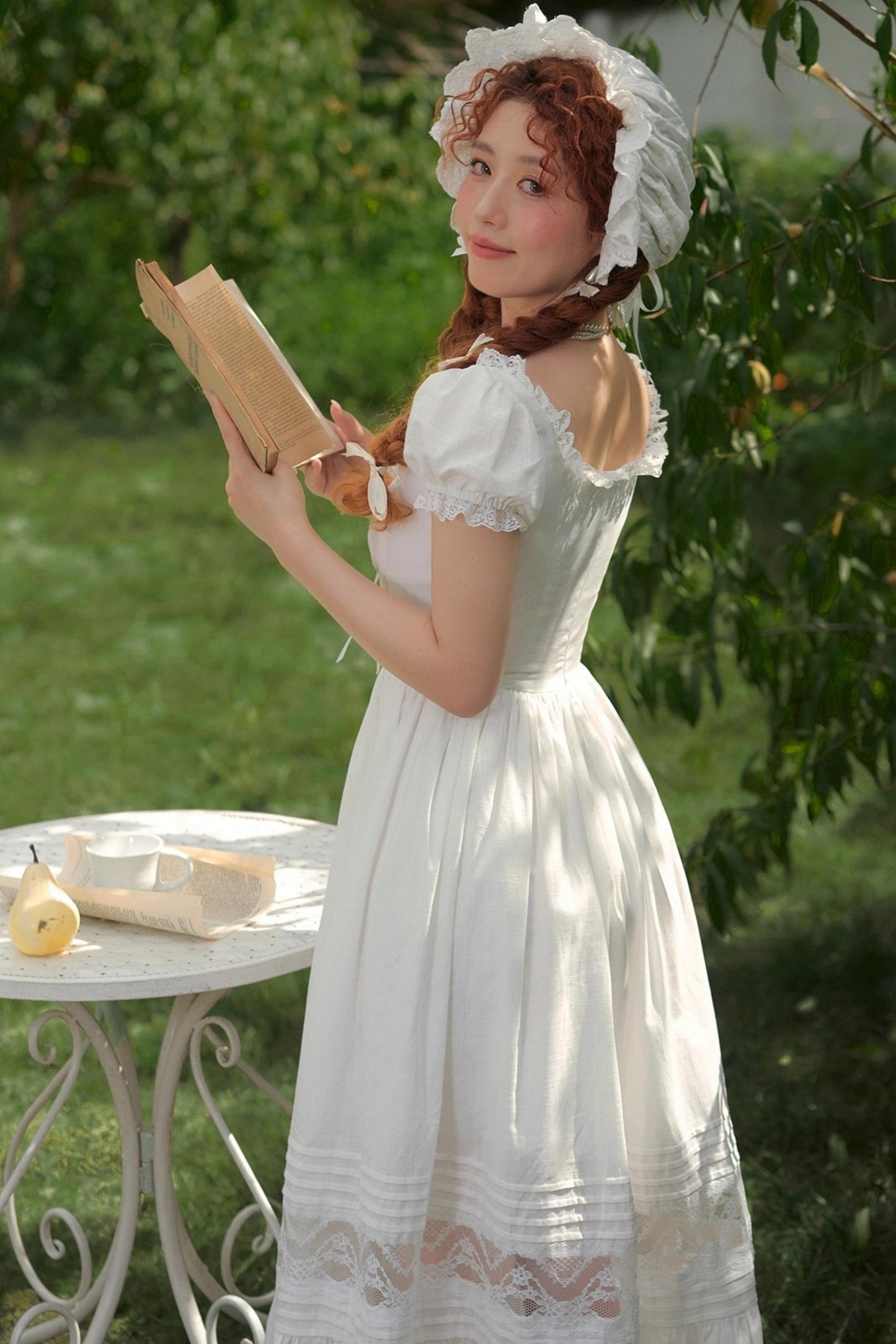 Cinderella Square Neck Dress