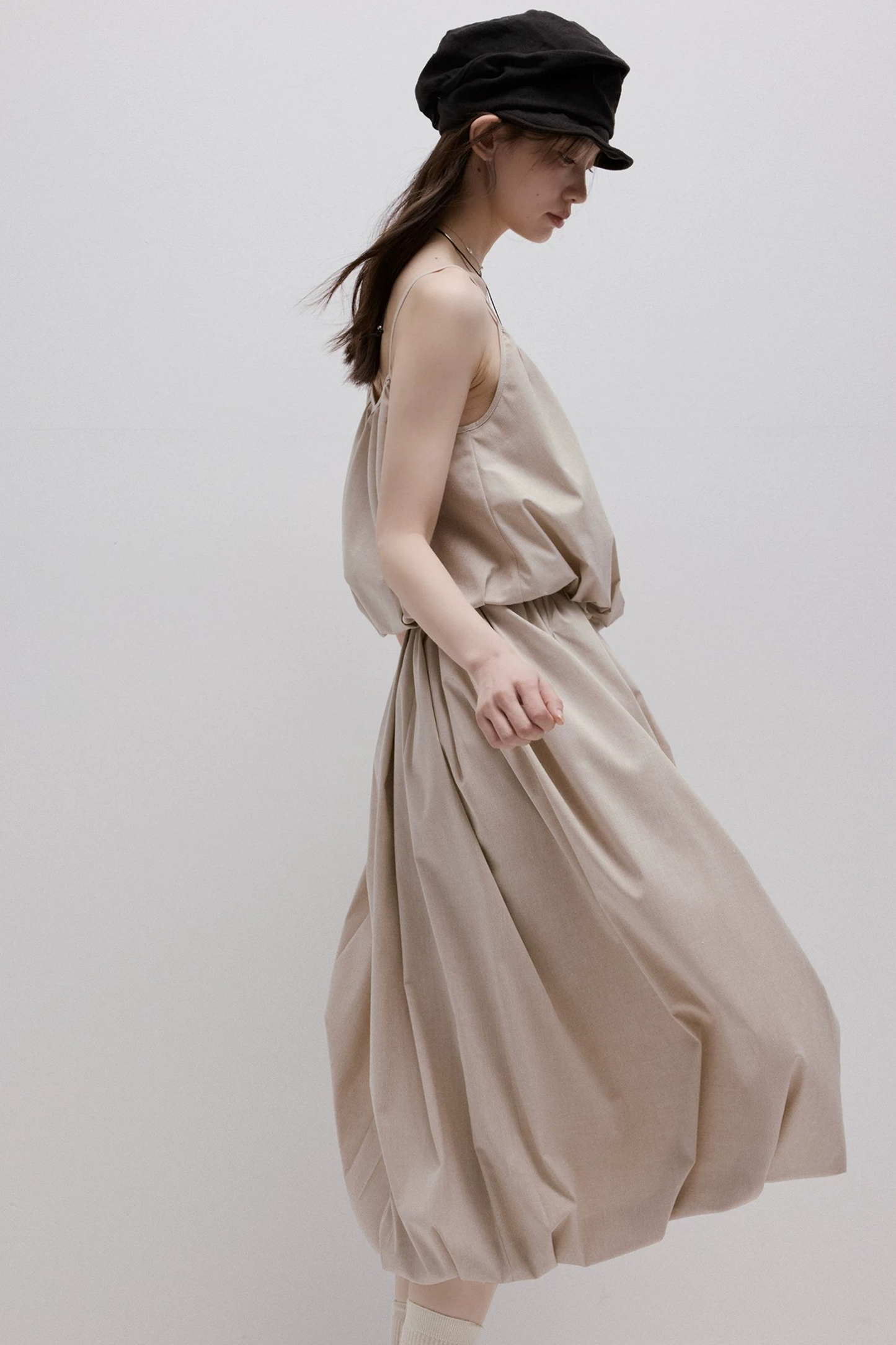 Linen Puff Volume Top