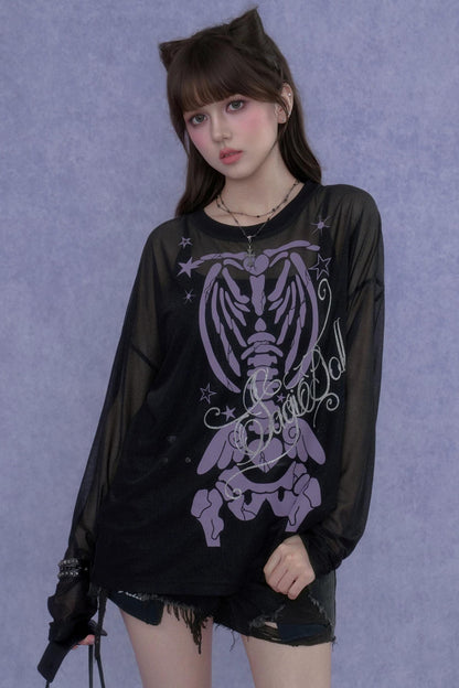 Dunkelherziges Camisole-Oberteil