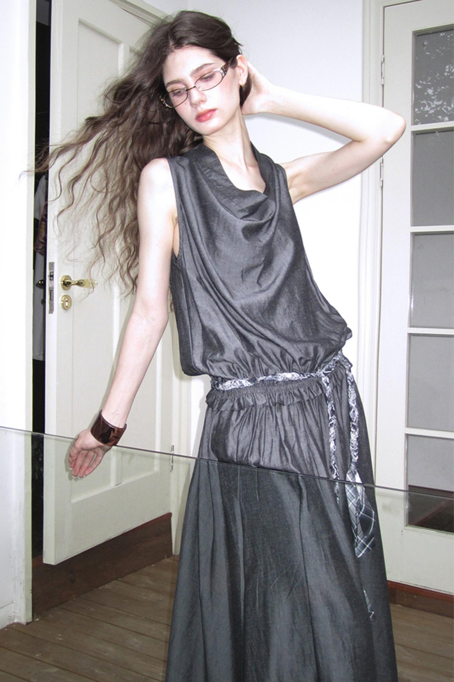 Harbor Tencel Swing Dress