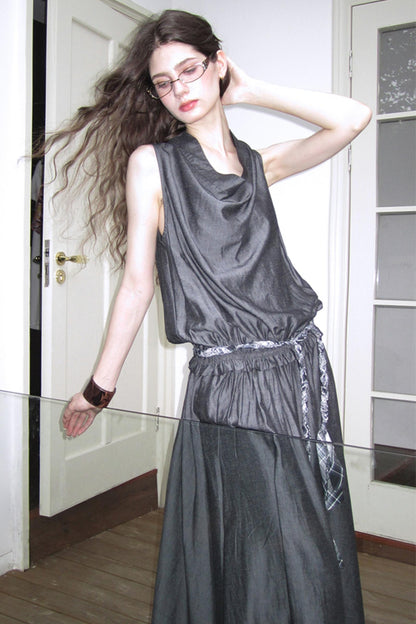 Harbor Tencel Swing Dress