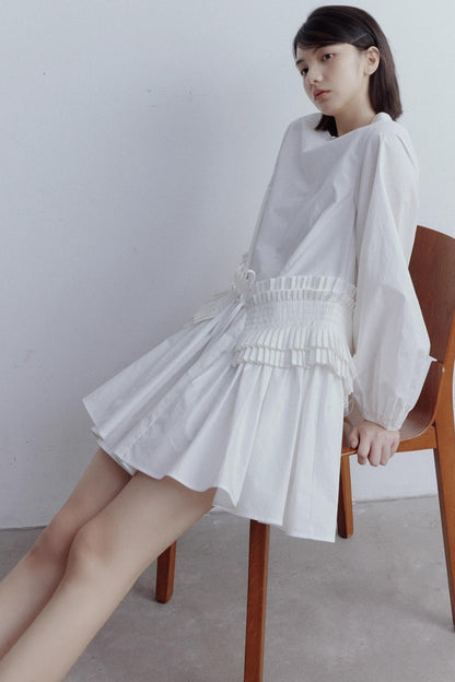 Pleated Large Swing Doll Dress