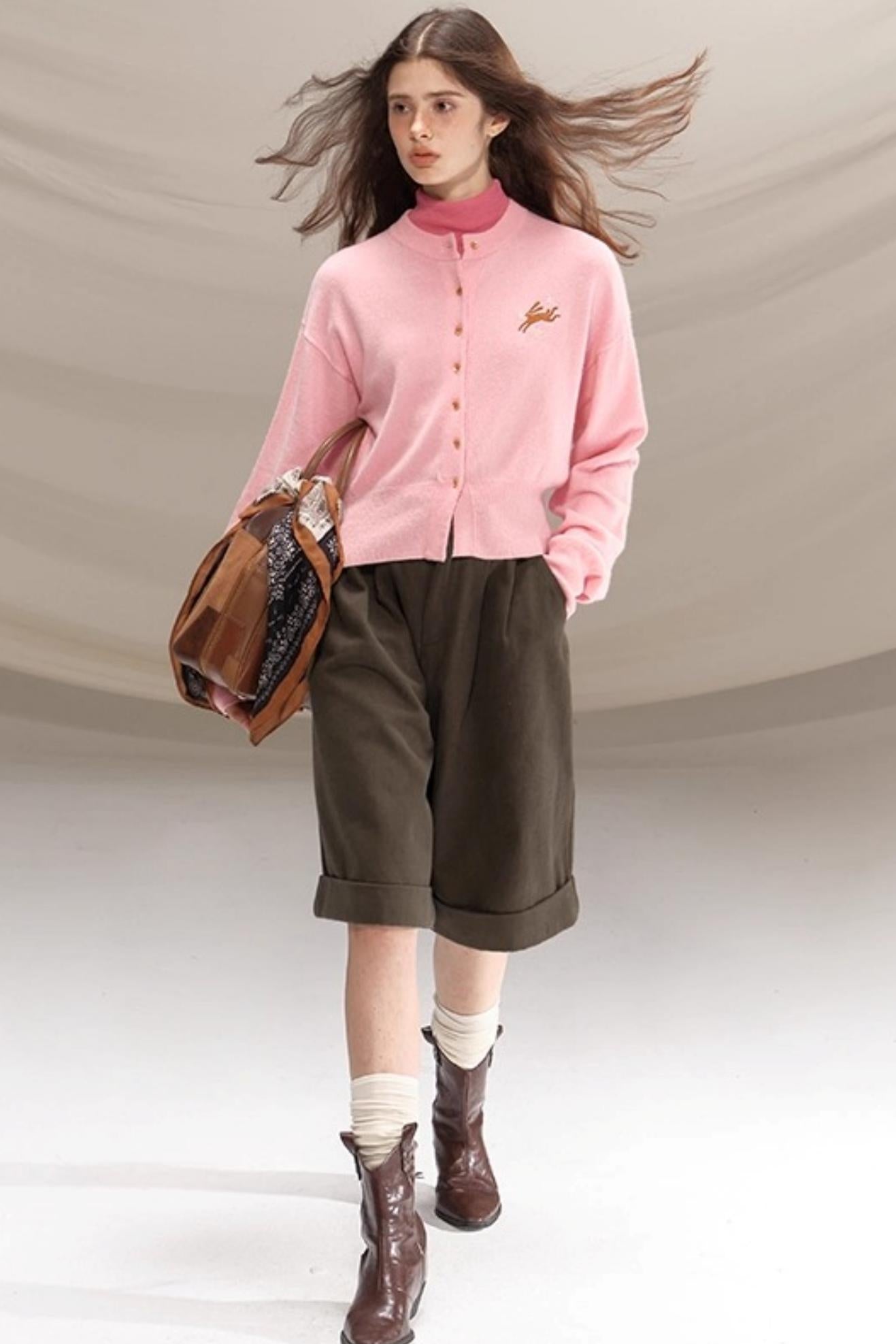 Seamless Wool Turtleneck Sweater