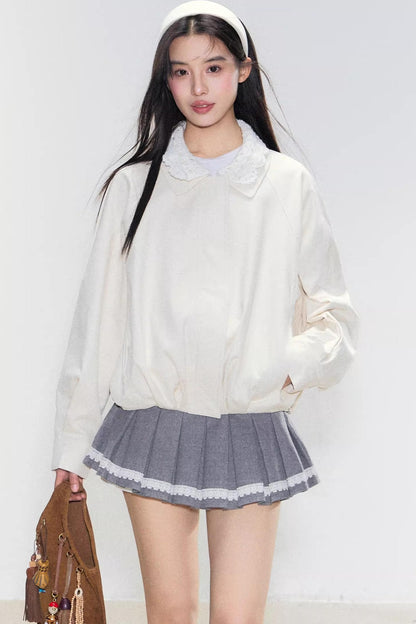 Deep Forest Deer Leather Jacket