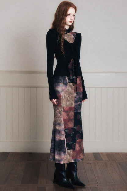 Vintage Chinese Cheongsam Dress