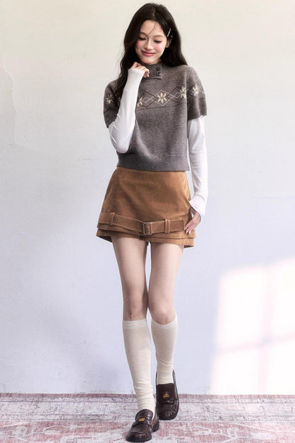 Vintage Fair Isle Knit Sweater