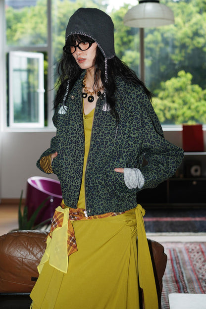 Solid Retro Short Casual Jacket