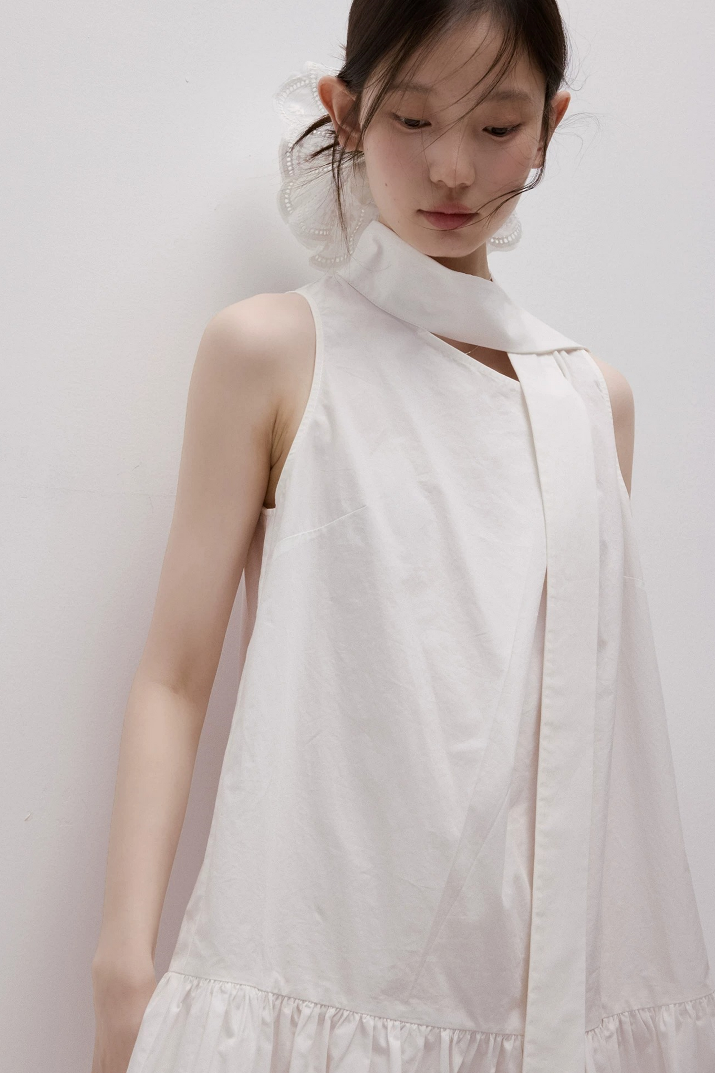 Nautical Ribbon Cotton Dress