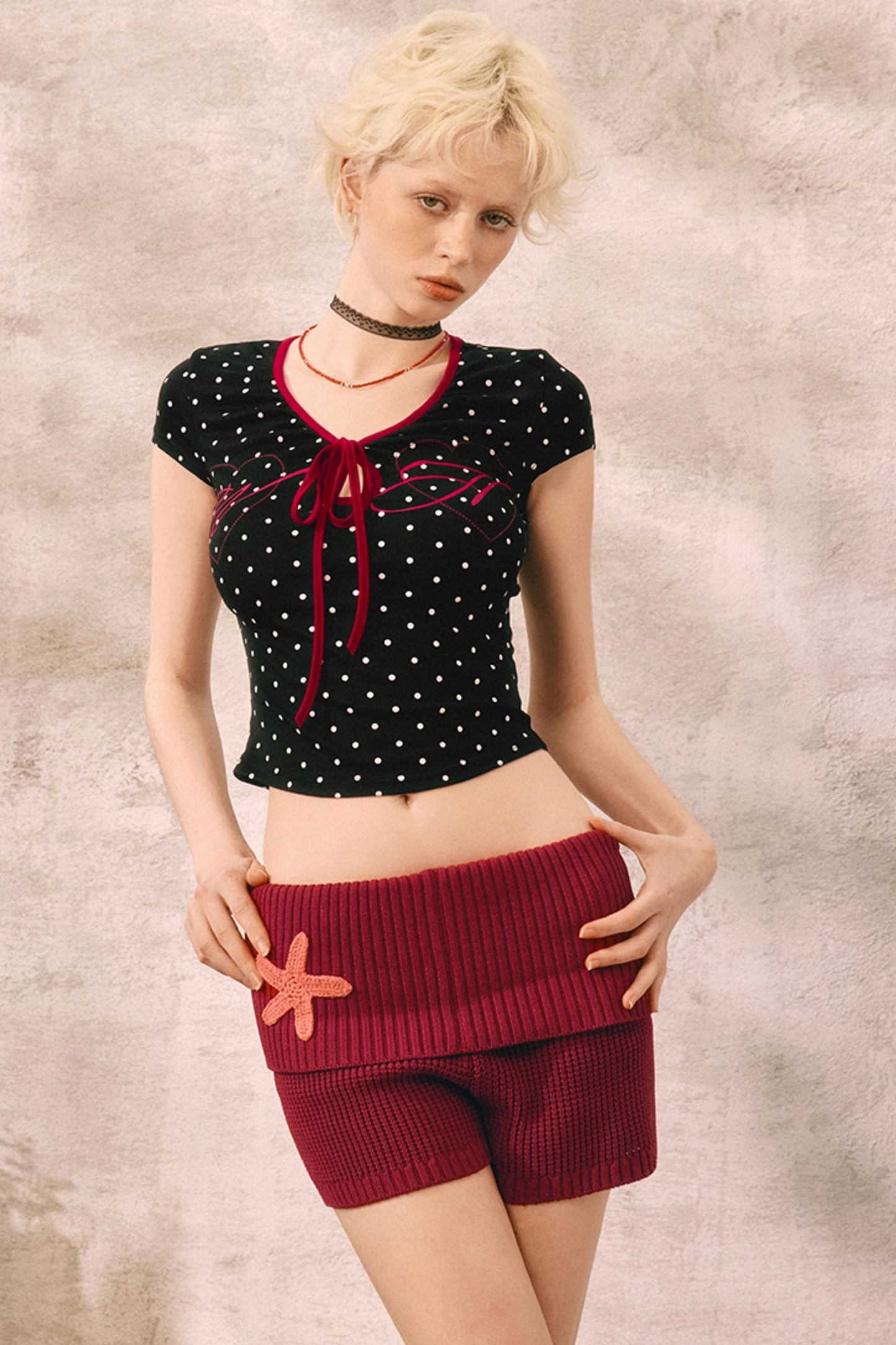 Summer Chic Knit Shorts