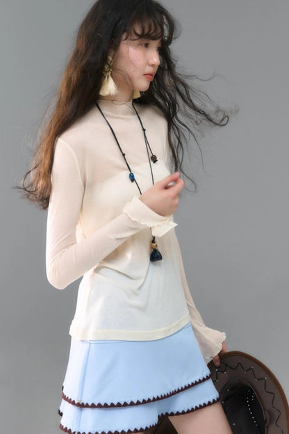 Original Island Rose Tencel Knit Top