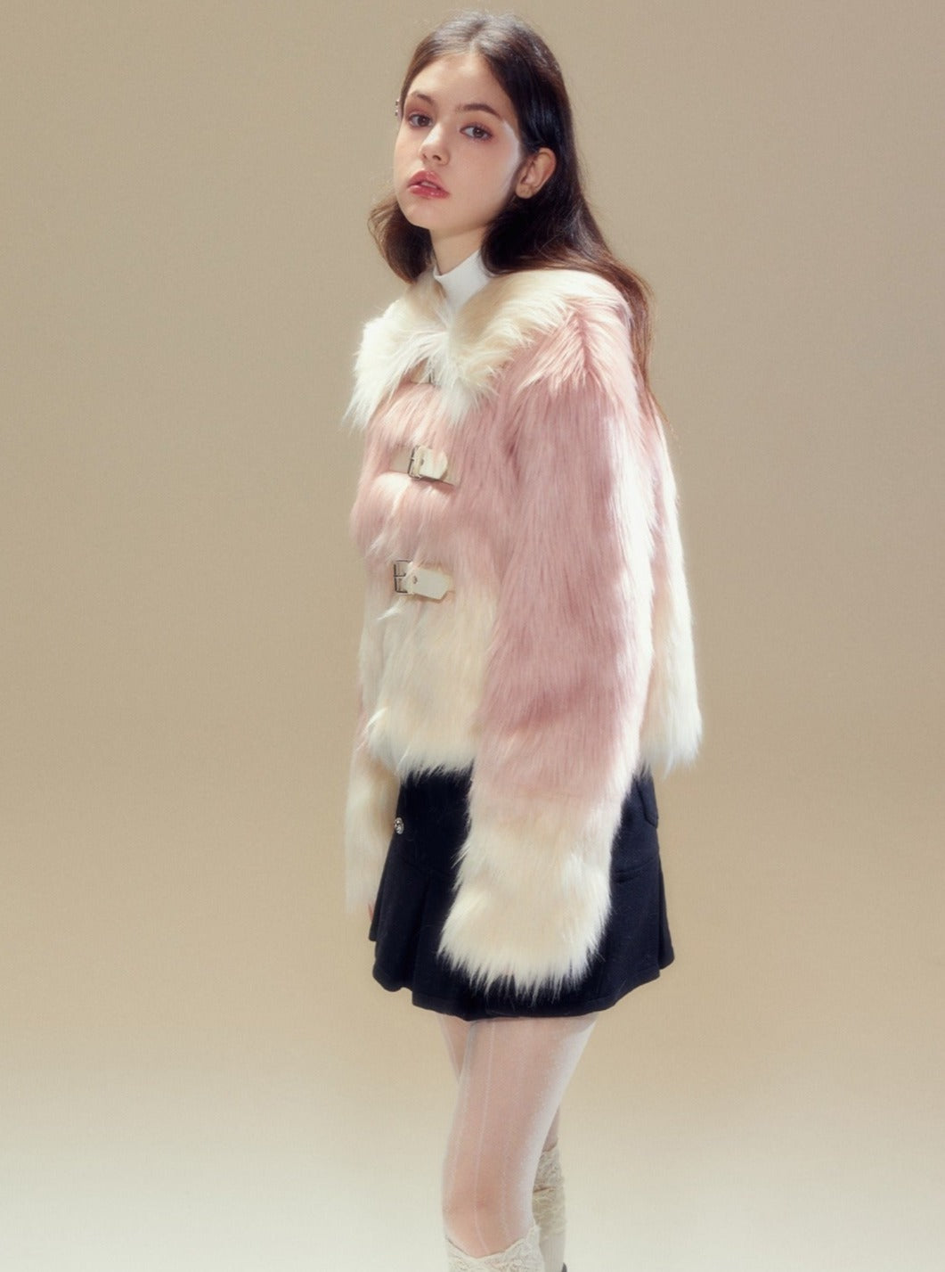 Original pink gradient coat