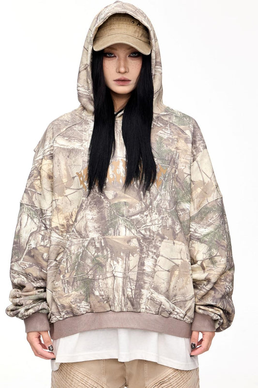 American Vintage Camouflage Hoodie