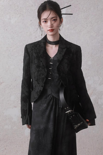 Dark Asymmetrical Fashion Set-Up