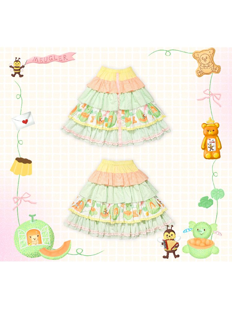 Lolita Cake Halter Skirt