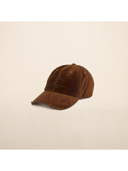 Doing the old design velvet baseball cap