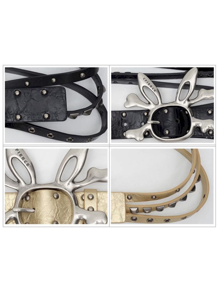 Rabbit Skull Belt