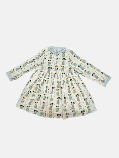 Bread Collar Dress