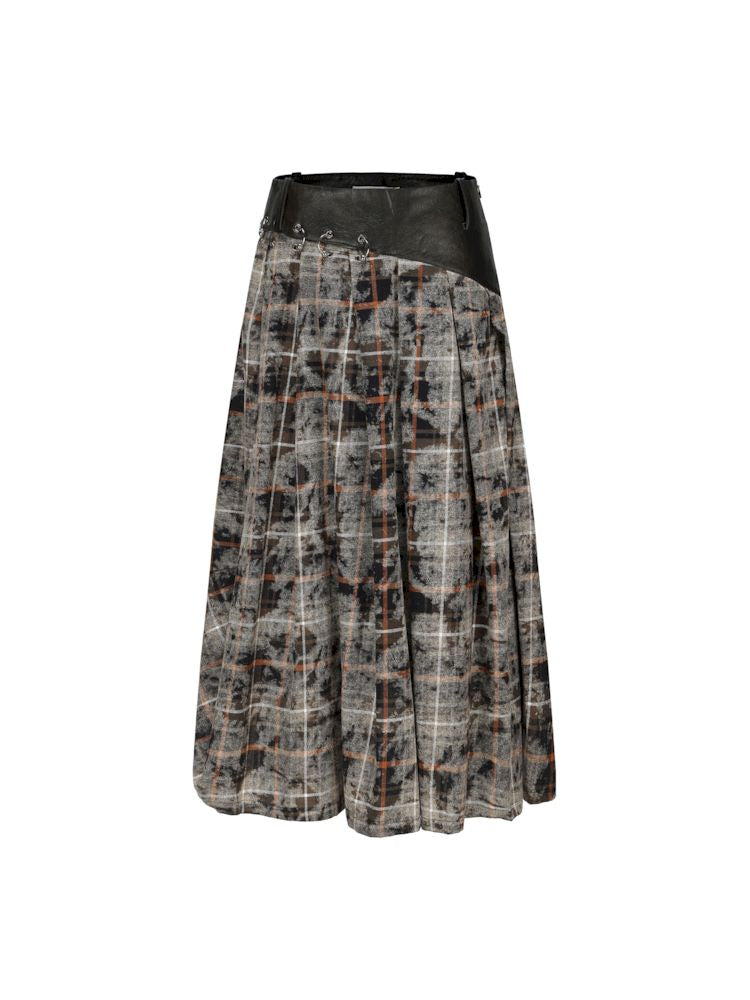 Half-body Pleated Skirt